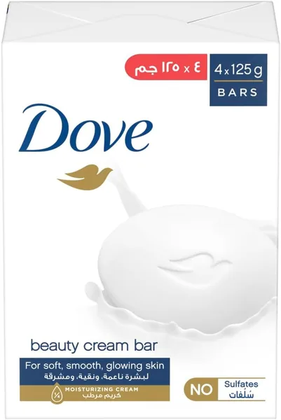 DOVE Moisturising Soap Bar Nourishing formula for all skin types
