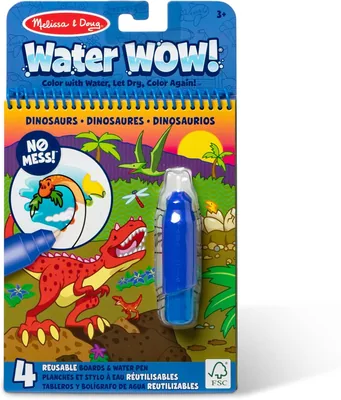 Melissa & Doug Water Wow - Dinosaur, Aktivitetsblad, Resor, 3+, Geschenk för Junge eller Flicka - Best Price