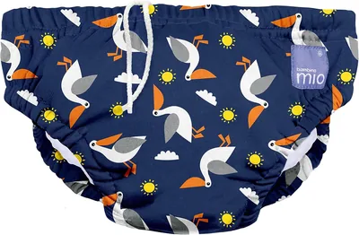 Bambino Mio Revolutionäre wiederverwendbare Badewannenhose, Pelikan, XL, 2+ Jahre | Oeko-Tex S - 57% Rabatt