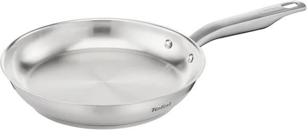 Tefal E49206 Virtuoso Koekenpan 28 cm, RVS (zonder coating) Geschikt voor alle warmtebronnen - 62% Korting