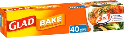 Glad Bake Baking Paper 40m - Best Deal