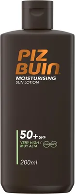 Piz Buin® Moisturerande Solcrém med SPF50+, 200 ml - Best Deal