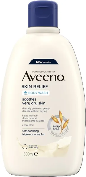 Aveeno Skin Relief Moisturising Body Wash (1x 500ml)