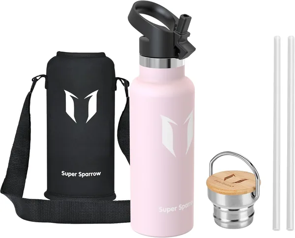 Super Sparrow Water Bottle Stainless Steel - 500ml/750ml/1L