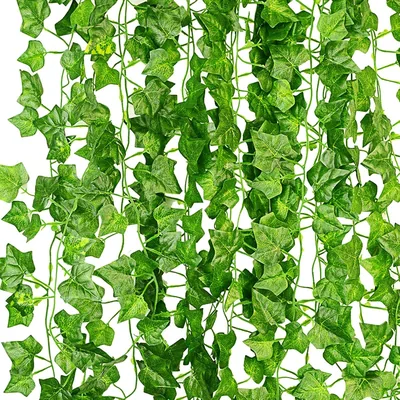 KASZOO 25m 12 Pack Artifical Ivy Garland - Best Deal