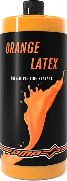PMP Orange Latex Liquid Latex Puncture Proof Sealant for Tubeless MTB and Road Covers