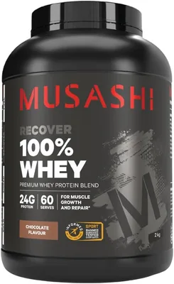 Musashi Whey Protein Powder Chocolate 2kg