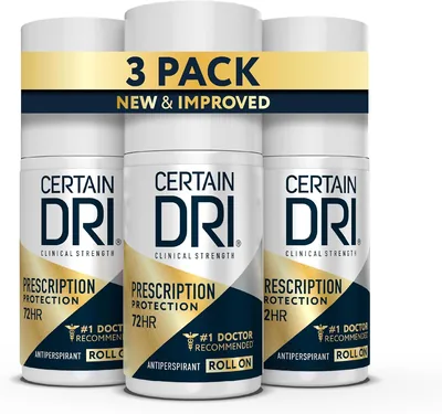 Certain Dri Prescription Strength Antiperspirant Roll-On