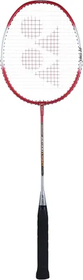 YONEX ZR 100 हल्का एल्यूमीनियम स्ट्रिंग बैडमिंटन रैकेट पूर्ण रैकेट कवर (लाल/सफेद) | शुरुआती लोगों के लिए | 95 ग्राम | अधिकतम