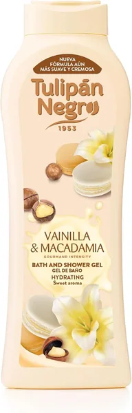 Black Tulip - Vanilla and Macadamia Bath Gel