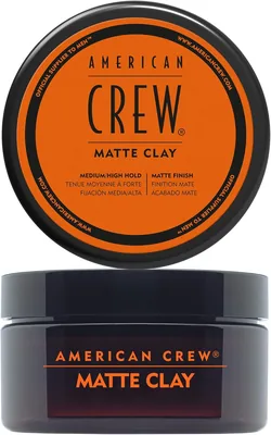 American Crew Matte Clay Texturad Mattklay Med Medium Holde och Låg Glos - 15% Off