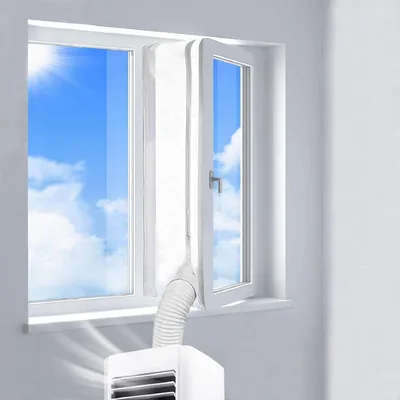Joint d'étanchéité REDTRON 400CM pour climatisation mobile, compatible avec toutes les unités et sèche-linge