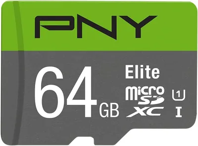 Karta pamięci PNY Elite microSDXC 64GB Class 10 UHS-I U1 100MB/s - Najlepsza cena