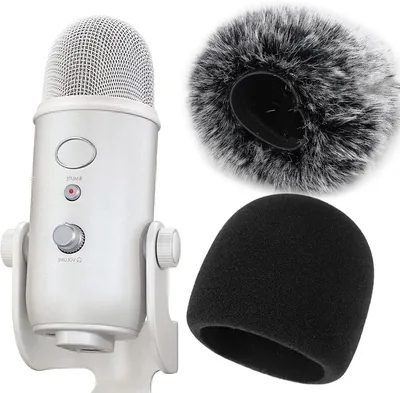 Filtres anti-bruit en mousse YOUSHARES pour Blue Yeti Microphone, 2 packs