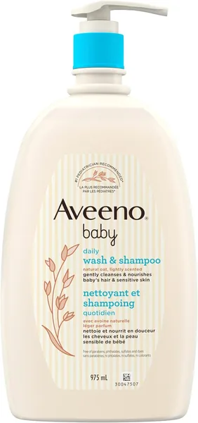 Aveeno Baby Wash and Shampoo - Gentle 2-in-1 Body Wash