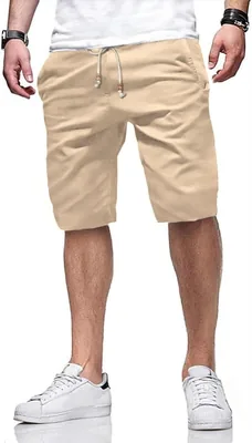 Shorts de sport Tansozer décontractés pour l'été en coton avec poches - Meilleur prix