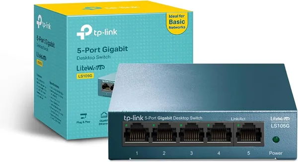 TP Link LS105G Gigabit Ethernet Switch