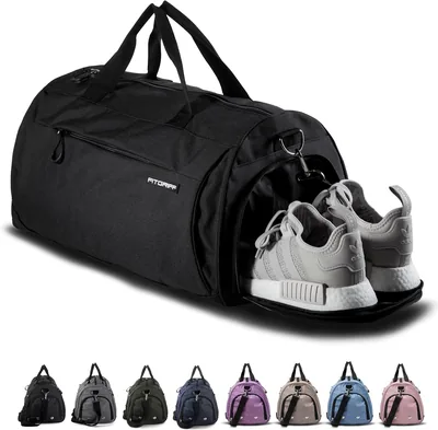 Fitgriff® Sport- und Reisetasche für Männer und Frauen mit Schuhfach und Feuchtfach