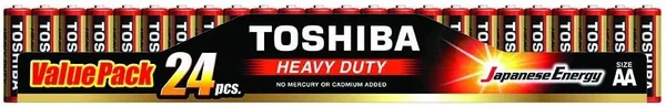 Toshiba Heavy Duty AA 24 Battery Pack