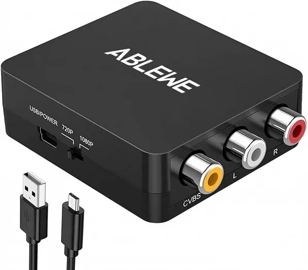 ABLEWE RCA to HDMI,AV to HDMI Converter