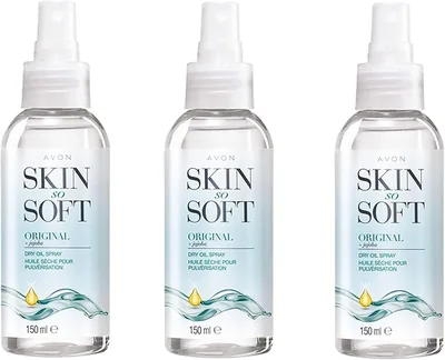 Avon Skin So Soft Dry Oil Spray - Pack of 3 x 150ml Best Deal