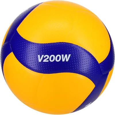 MIKASA V200W Volleyball - Blue/Yellow