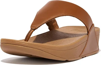 Fitflop Lulu Sandales à Semelle Compte Femme en Cuir - Marron - Taille 37