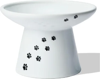 Necoichi Happy Dining Cat Food Bowl with Anti-Slip Silicone