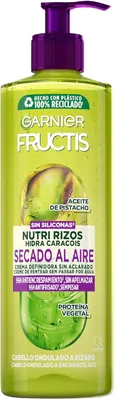Garnier Fructis - Crema para rizos naturales sin enjuague para cabello rizado o ondulado - 400 ml, 28% de descuento
