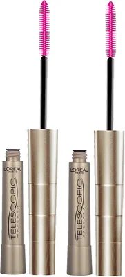 L'Oreal Paris Makeup Telescopic Original Lengthening Mascara, 0.2 Black - 46% Off