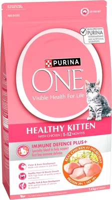 PURINA ONE Kitten Dry Food Chicken Immune Defence 1.4kg Best Deal