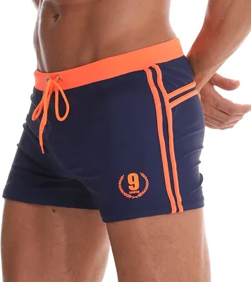 Arcweg Heren Zwemkorts Badpak Boxers Ondergoed Met Trekkoord Zomer Strand Zwemkleding Elastisch Zwempak