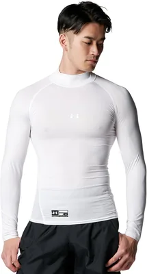 Under Armour Baseball Base Layer UA HeatGear Compression Long Sleeve Mock Men's SGD 31.08 Best Deal