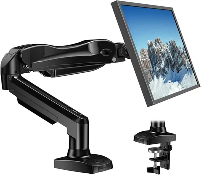 HUANUO PC Monitor Stand 25% Off: Rotatable Arm for Curved Screens (13-32 Inches)