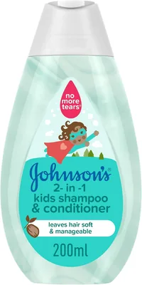 Johnson's Baby 2-in-1 Kids Bath & Shampoo, NO MORE TEARS Formula - Save 42%