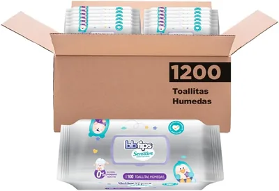 BBtips Toallitas Húmedas Sensibles, 1200 Toallitas (32% Off)