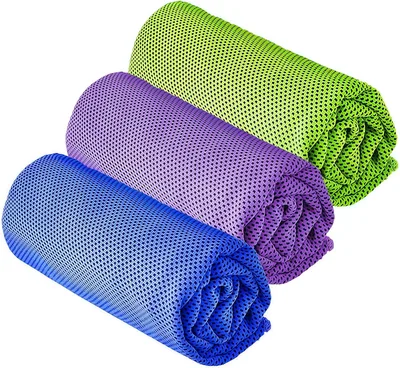 YQXCC Cooling Towels 3 Pcs 120x30cm Microfibre - Best Deal