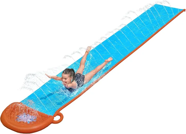 Bestway H20GO Inflatable Slip & Slide med Spränklar - 16 ft, 27% Rabatt