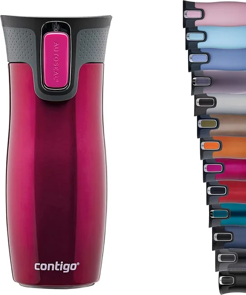 Contigo West Loop Autoseal, 67% Off - Vattenkann med inbyggd isolering