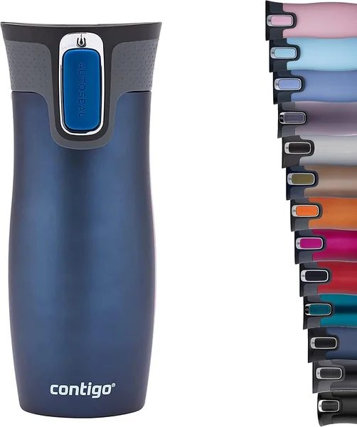 Contigo West Loop Autoseal, 57% Off - Stort spillfärdig tågmedel i inbyggd stainless stål isolering