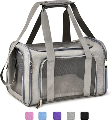 Henkelion Large Cat Carriers, Dog Carrier 25Lbs, Soft Sided