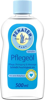 Penaten Care Öl - 500 ml, sanftes Babyöl für die Hautpflege sensibler Babys, 57% Rabatt