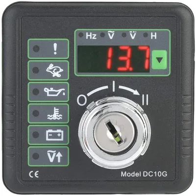 Módulo de Controlador del Generador DC10G: Arranque Manual y Automático