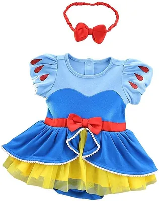 Dressy Daisy Princess Dress Bodysuit (0-24M)