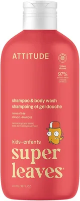 ATTITUDE Kids Mango Shampoo & Body Wash 473ml