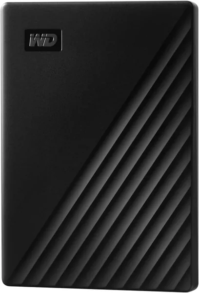WD My Passport Portable External Hard Drive, 5TB, Black