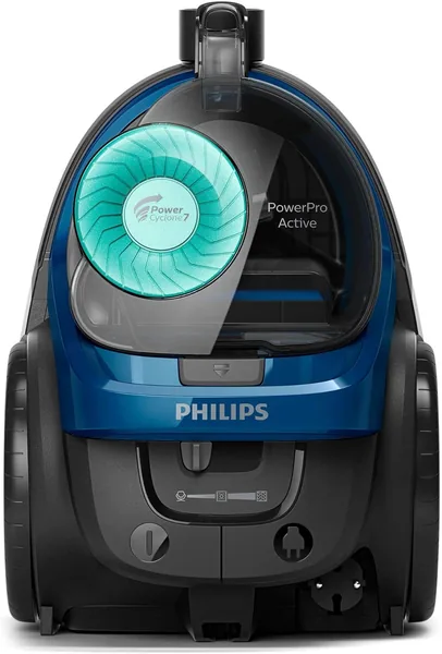 Philips 5000 Series Bagless Vacuum Cleaner - 2000W, PowerCyclone 7, Allergy H13 Filter, TriActive Nozzle