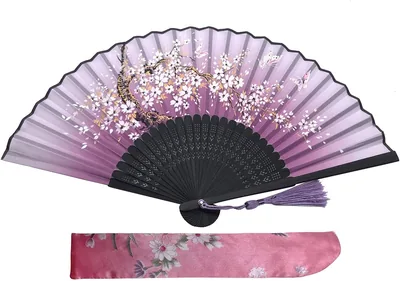 Kibon Bamboo Folding Fans - Best Deal