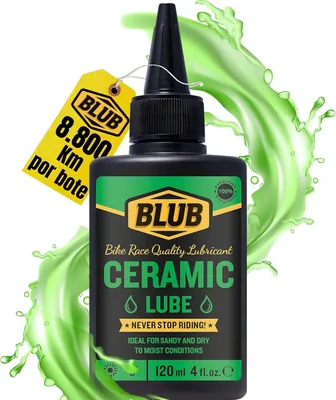 Lubricante Cerámico BLUB 120 ml | Aceite para Cadena de Bicicleta | Grasa para Cadena de Bicicleta | Lubricante para MTB, BMX y Carretera