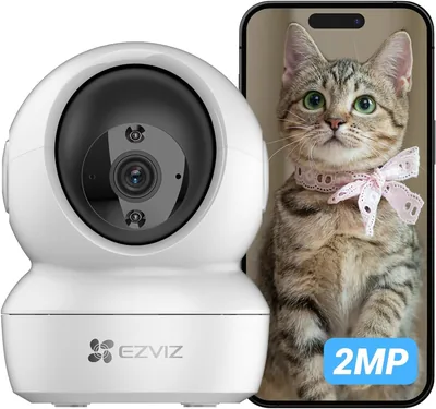 EZVIZ C6N Telecamera Indoor Wi-Fi 1080p con Pan/Tilt/Zoom, Rotazione a 360°, Visione Notturna e Movimento - Sconto 31%